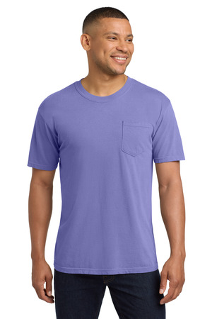 Comfort Colors 6030 Heavyweight Ring Spun Pocket Tee in Violet