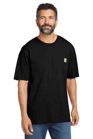 Carhartt CTK87 Workwear Pocket Short Sleeve T-Shirt in Black