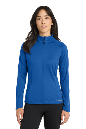 OGIO LOE551 Women's Radius Full-Zip in Electric Blue