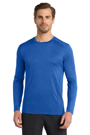 OGIO OE321 Long Sleeve Pulse Crew in Electric Blue