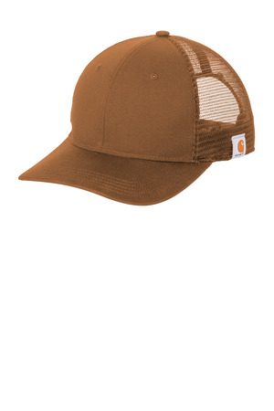 Carhartt CT105298 Canvas Mesh Back Cap in Carhartt Brown