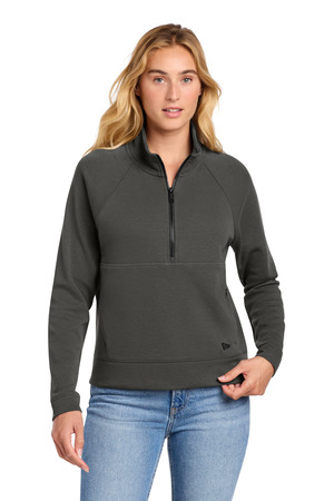 New Era LNEA541 Women's STS 1/2-Zip in Graphite