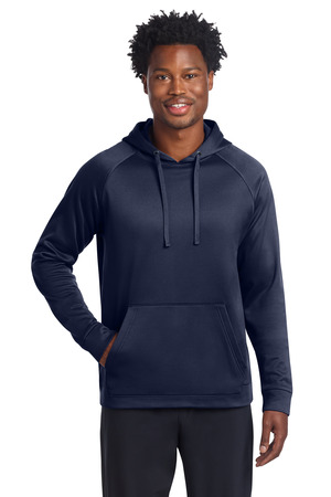 Sport-Tek ST730 Re-Compete Fleece Pullover Hoodie in True Navy