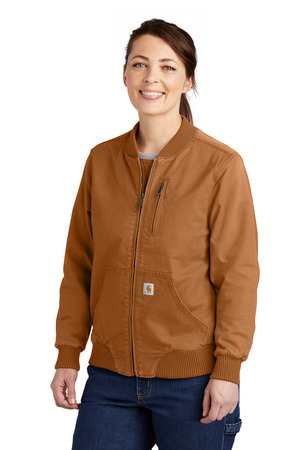 Carhartt CT102524 Women's Rugged Flex Crawford Jacket in Carhartt Brown