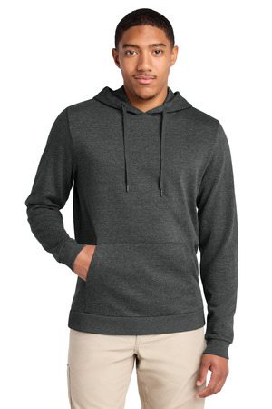 District DT1300 Perfect Tri Fleece Pullover Hoodie in Heathered Charcoal