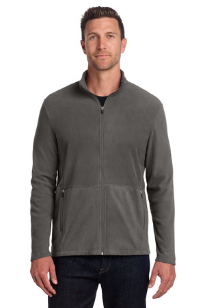 Port Authority F151 Accord Microfleece Jacket in Pewter