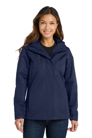 Port Authority L331 Women's All-Conditions Jacket in True Navy