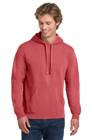 Comfort Colors 1567 Ring Spun Hooded Sweatshirt in Crimson