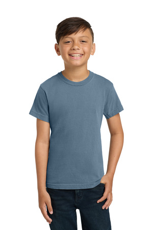 Comfort Colors 9018 Youth Heavyweight Ring Spun Tee in Blue Jean
