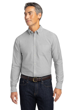 Brooks Brothers BB18004 Casual Oxford Cloth Shirt in Windsor Grey