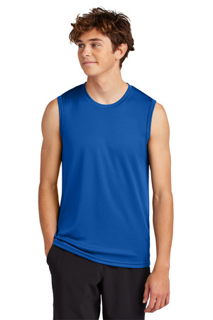 Port & Company PC380SL Performance Sleeveless Tee in True Royal
