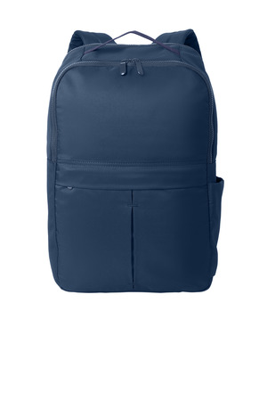 Port Authority BG235 Matte Backpack in River Blue Navy