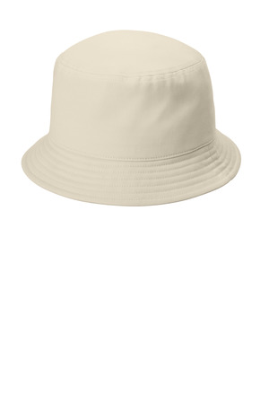 Port Authority C976 Twill Short Brim Bucket Hat in Sahara