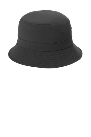 Port Authority C980 Poly Bucket Hat in Black