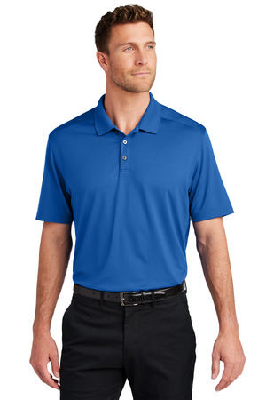 Port Authority K683 City Stretch Flat Knit Polo in True Blue