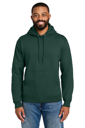 Port & Company PC90HT Tall Essential Fleece Pullover Hooded Sweatshirt in Dark Green