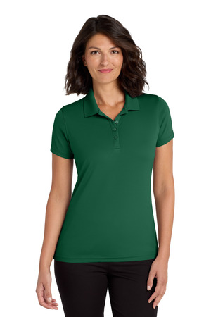 Port Authority LK110 Women's Dry Zone UV Micro-Mesh Polo in Deep Forest Green