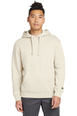 New Era NEA525 Heritage Fleece Pullover Hoodie in Soft Beige