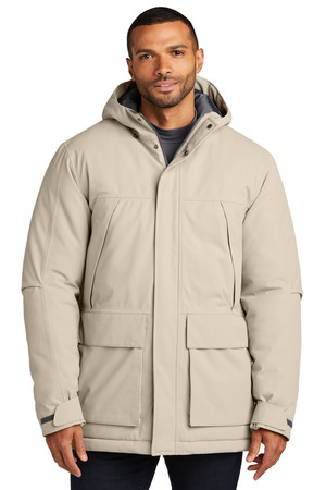 Port Authority J363 Latitude Waterproof Heavyweight Parka in Sahara