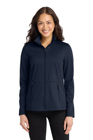 Port Authority L617 Women's Flexshell Jacket in True Navy