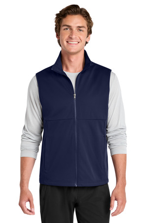Sport-Tek ST981 Soft Shell Vest in True Navy