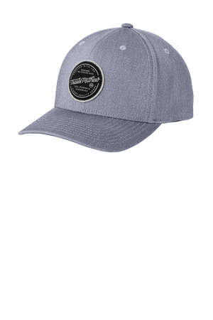 TravisMathew TM1MZ334 On Ice Patch Cap in Quiet Shade Grey Heather