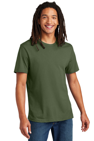 Allmade AL3000 Unisex Heavyweight Recycled Cotton Tee in Olive You Green