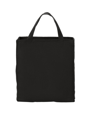 Port Authority B100 Ideal Twill Grocery Tote in Black