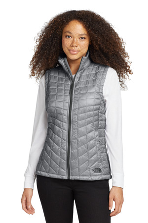 The North Face NF0A3LHL Women's ThermoBall Trekker Vest in Mid Grey