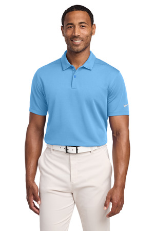 Nike NKBV6042 Dry Essential Solid Polo in University Blue