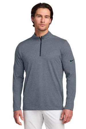 Nike NKBV6044 Dry 1/2-Zip Cover-Up in Navy Heather