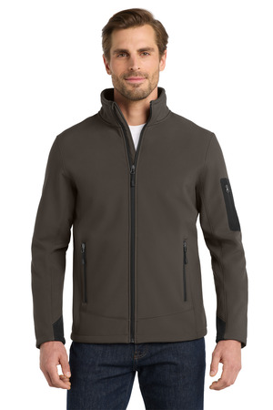 Eddie Bauer EB534 Rugged Ripstop Soft Shell Jacket in Canteen Grey