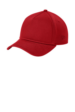 New Era NE211 A-Frame Snapback Cap in Scarlet