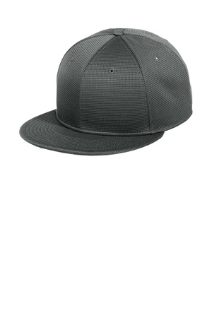 New Era NE409 Pivot Flat Bill Snapback Cap in Charcoal