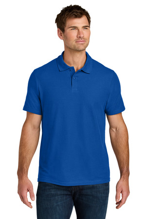 Gildan 64800 Softstyle Pique Polo in Royal