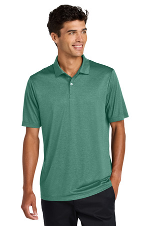 Mercer+Mettle MM1020 Recharge Jersey Polo in Sage Heather