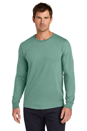 Jerzees 363L Classics Unisex Cotton Long Sleeve T-Shirt in Sage