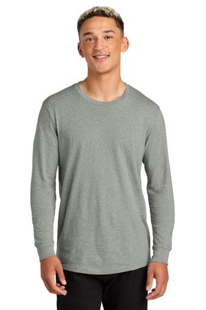 Allmade AL6104 Unisex Long Sleeve Organic Cotton Tee in Granite Grey Heather