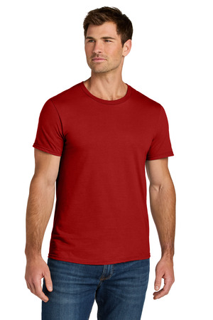 Jerzees IC46M Ultimate Unisex Ring Spun T-Shirt in True Red