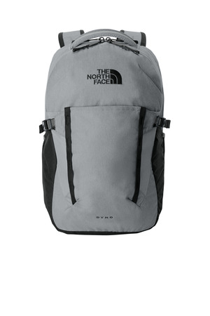The North Face NF0A52S7 Dyno Backpack in Mid Grey Dark Heather/ TNF Black