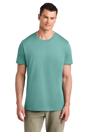 Stanley/Stella SXU007 Unisex Crafter Tee in Teal Monstera