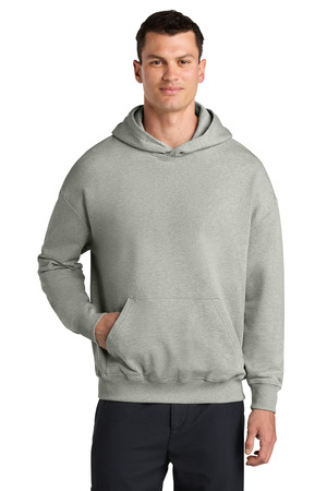 Stanley/Stella SXU028 Unisex Cooper Dry Hooded Sweatshirt in Heather Grey
