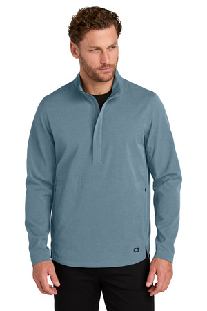 OGIO OG1003 Aspect 1/2-Zip Pullover in Blue Mist