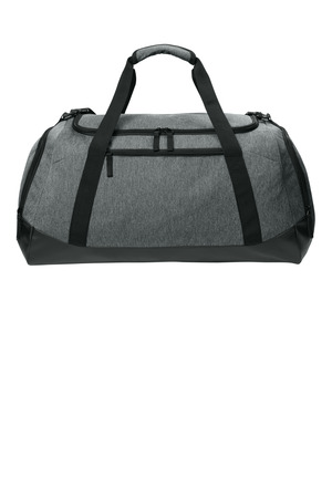 Sport-Tek BST505 Large Rec Duffel in Heather Grey