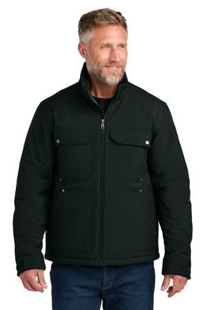 CornerStone CSJ75 Insulated Workwear Soft Shell in Black