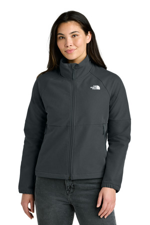 The North Face NF0A8C5C Women's Barr Lake Soft Shell Jacket in Asphalt Grey Dark Heather