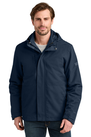 Eddie Bauer EB658 WeatherEdge Ridge 3-in-1 Jacket in River Blue Navy
