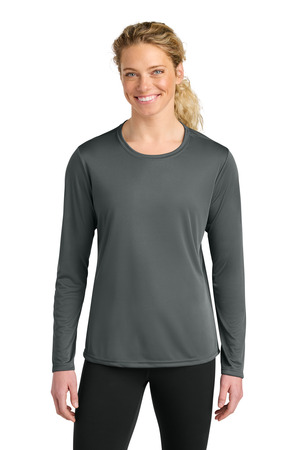 A4 A4NW3002 Women's Cooling Performance Long Sleeve Tee in Graphite