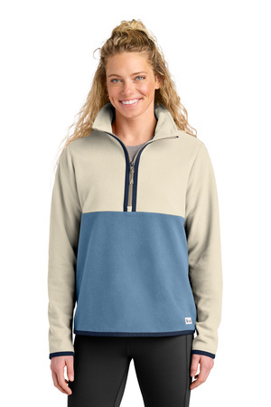 Cotopaxi COTOW1692 Women's Amado 1/2-Zip Fleece in Cream/ Fjord