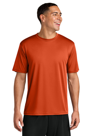 A4 A4N3142 Cooling Performance Short Sleeve Tee in Athletic Orange